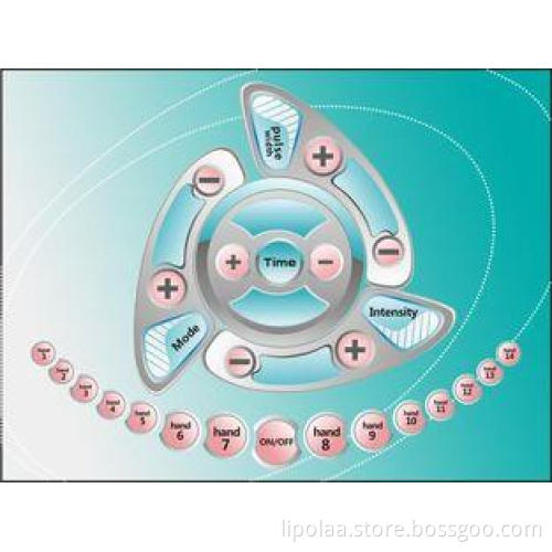 400W 14 Pads Lipo Laser Body Slimming Machine 100mw For Los